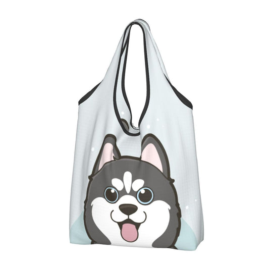 Husky Foldable Eco Bag | Durable & Waterproof Reusable Bag