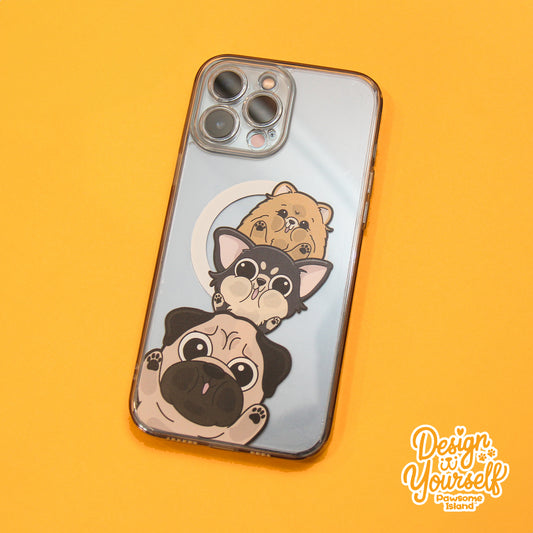 Pawsome Island - DIY Personalized Pet MagSafe iPhone Case | Showcase Your Furry Friend Everywhere!