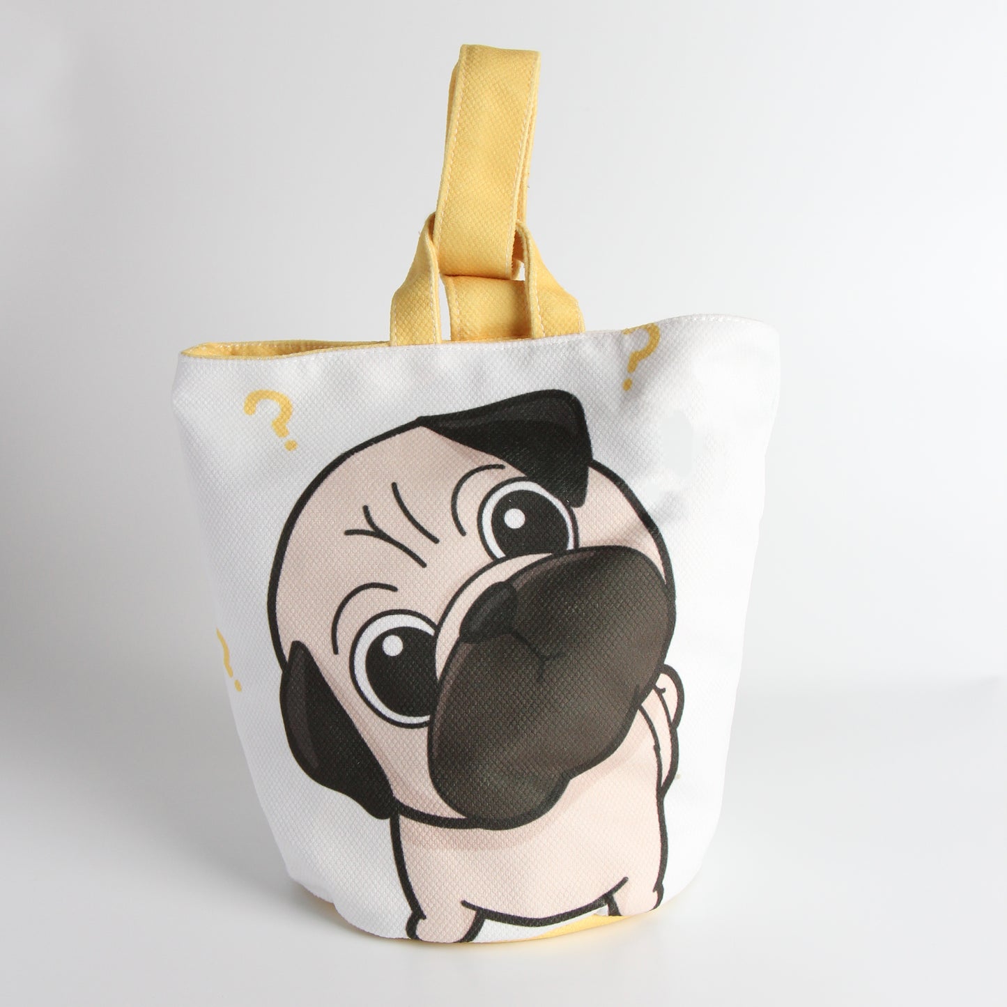 Bucket Handbag with Magnetic Closure - Adorable Dog Breed Designs - Pawsome Island